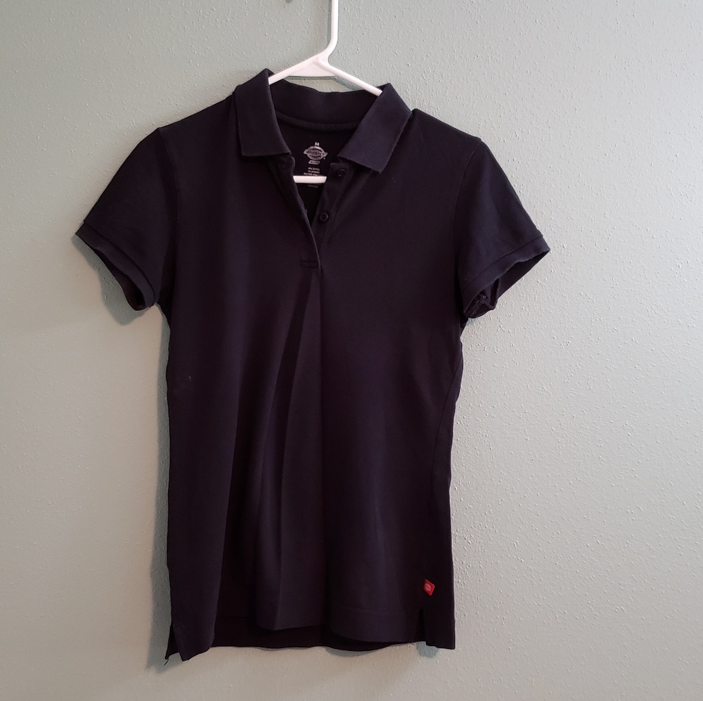 Black Polo Top